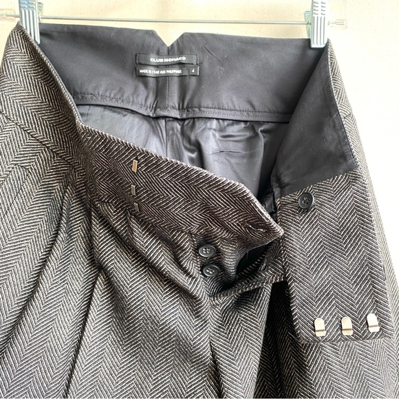 Club Monaco Wide Leg Trouser- worn 3x - Picture 8 of 17